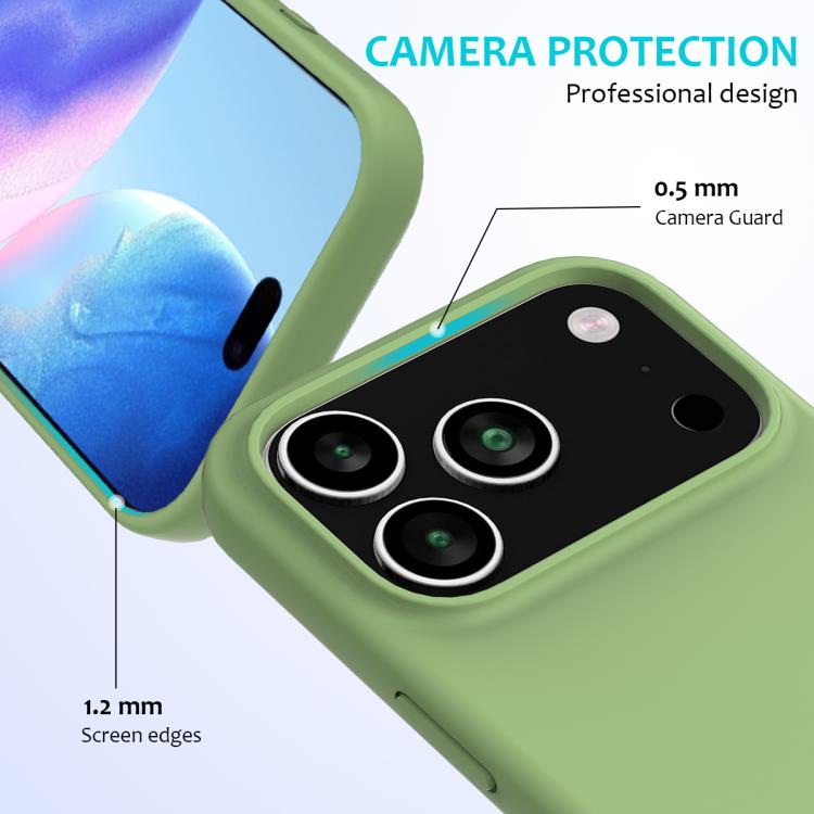 Solid colour silicone iPhone case product detail image