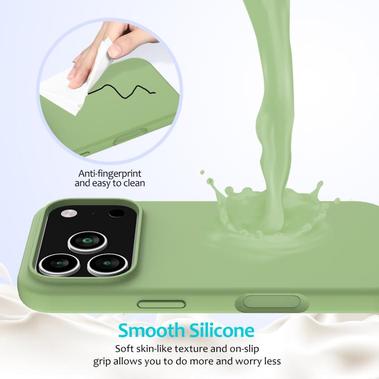 Solid colour silicone iPhone case button cut out detail