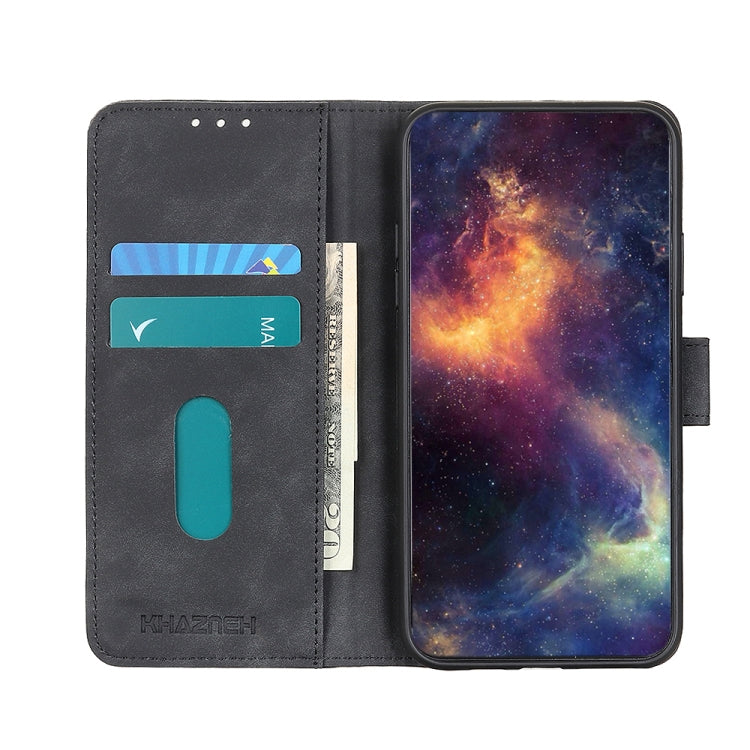 KHAZNEH retro PU leather wallet iPhone case with precise cut-outs
