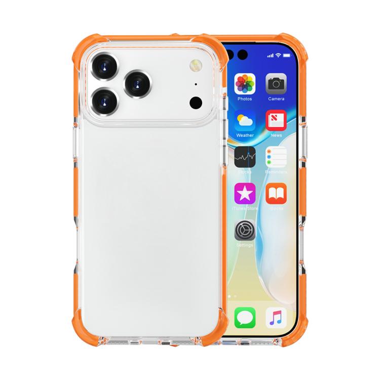Four-corner shockproof phone case detail showing airbag corner protection