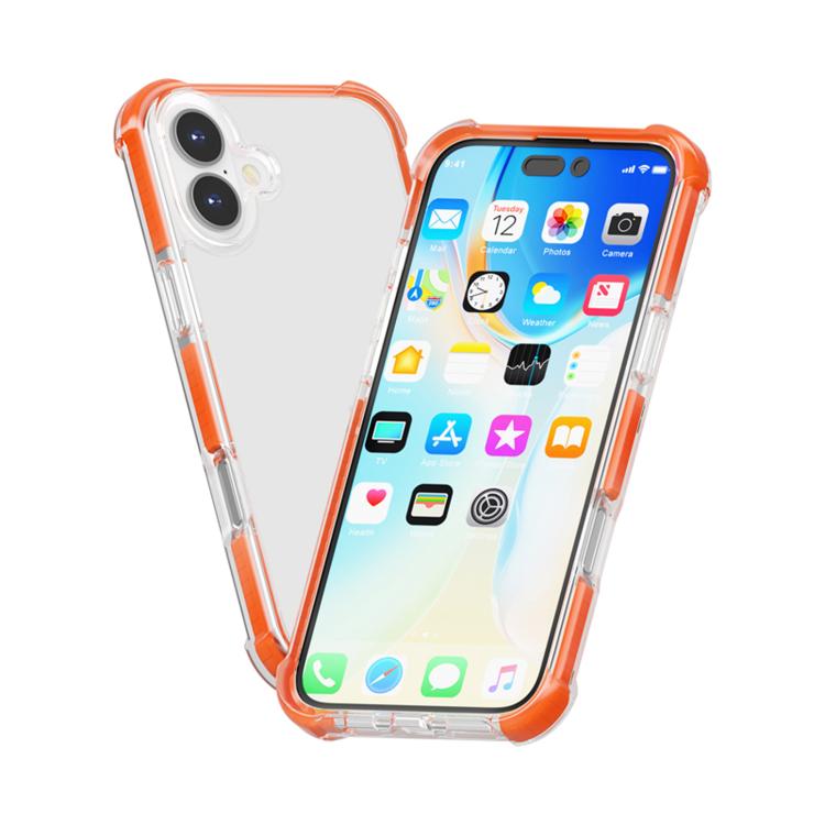 Four-corner iPhone case with raised screen and camera edge detail