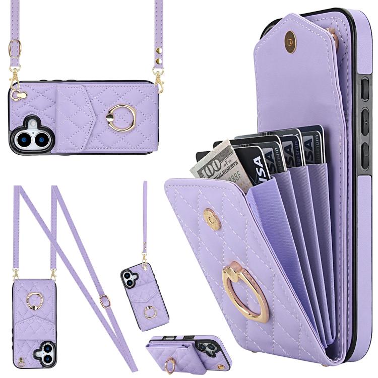 Light Purple rhombic iPhone 17 case
