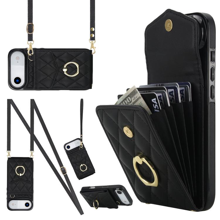 Black rhombic iPhone Air case