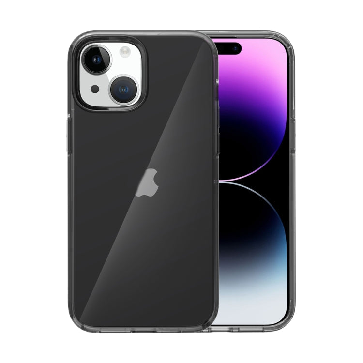 Shockproof Terminator transparent iPhone case in grey for iPhone 15 Plus
