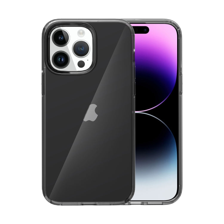 Shockproof Terminator transparent iPhone case in grey for iPhone 15 Pro Max