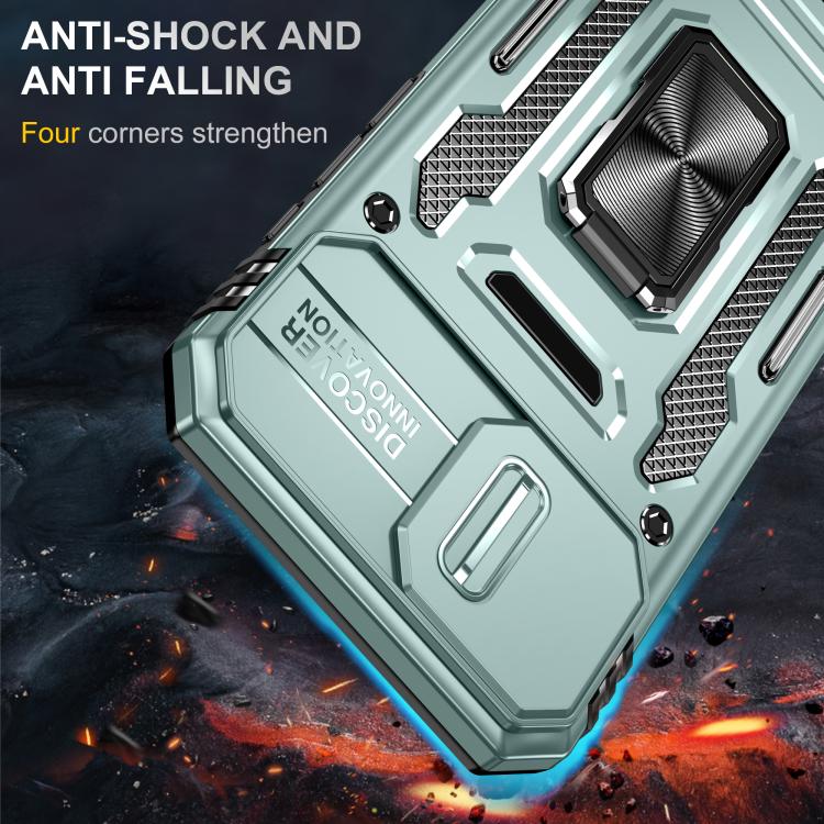 Armor camera shield PC TPU iPhone case product detail image