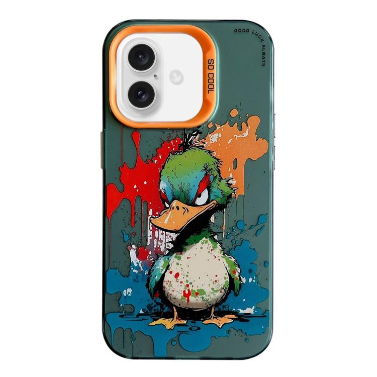 Animal artwork iPhone 17 case pattern B