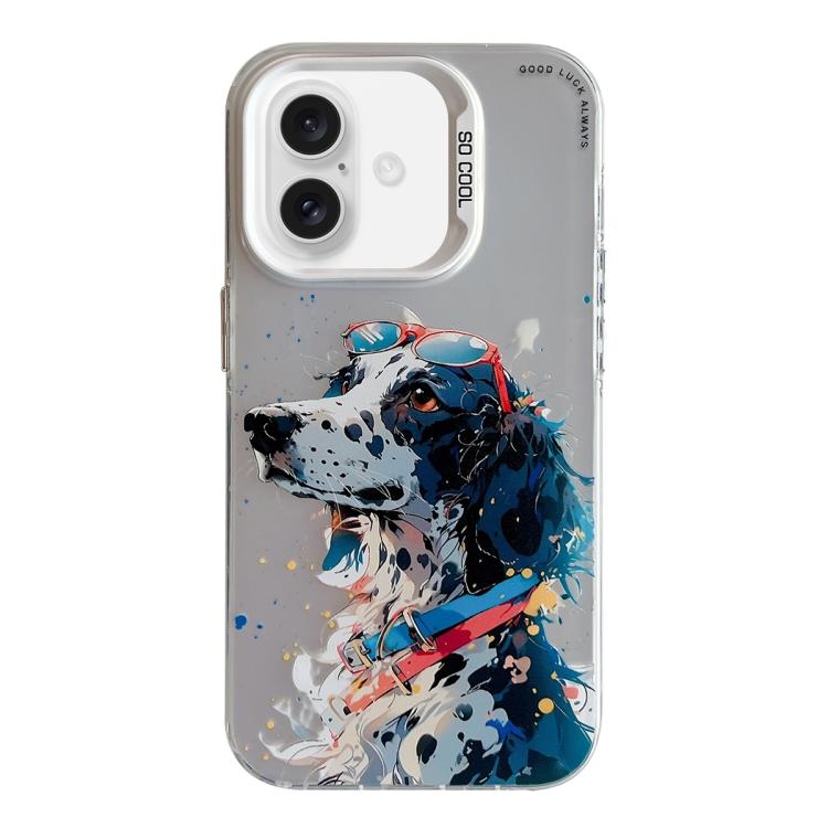 Animal artwork iPhone 17 case pattern C