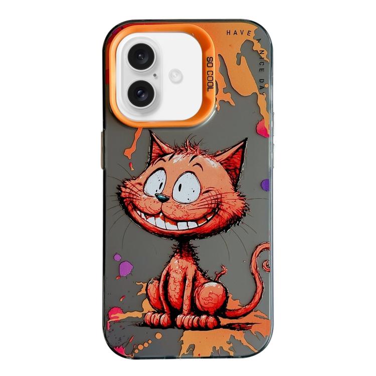 Animal artwork iPhone 17 case pattern E