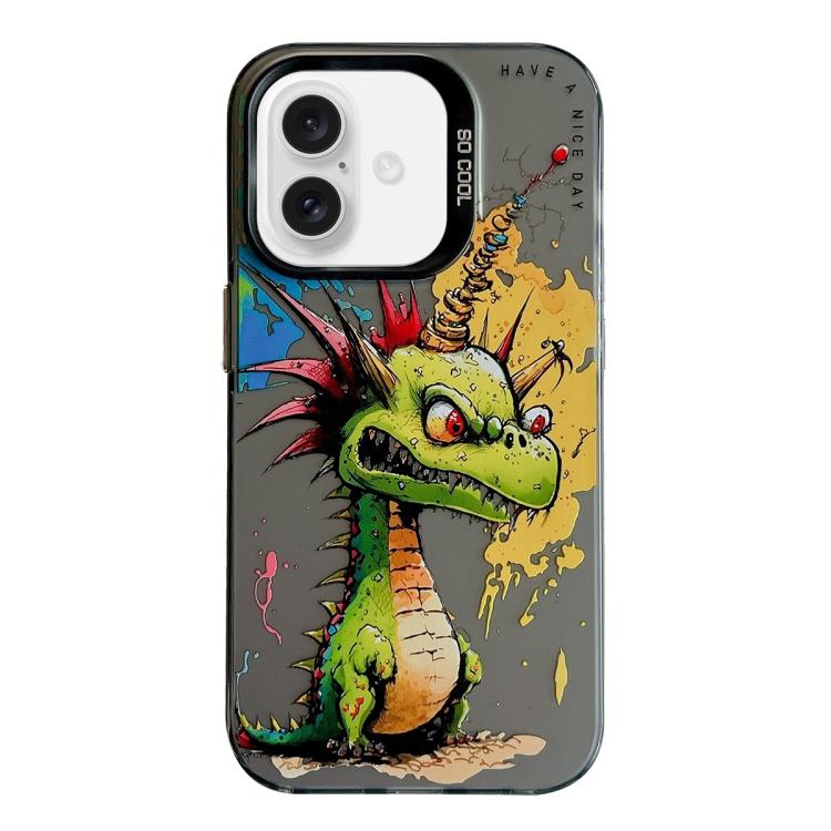 Animal artwork iPhone 17 case pattern F
