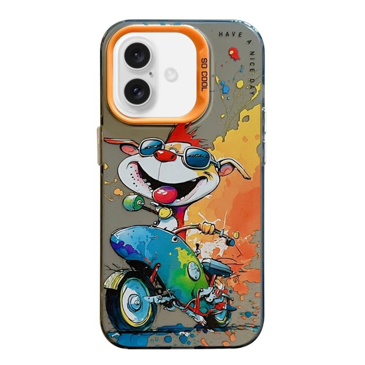 Animal artwork iPhone 17 case pattern T