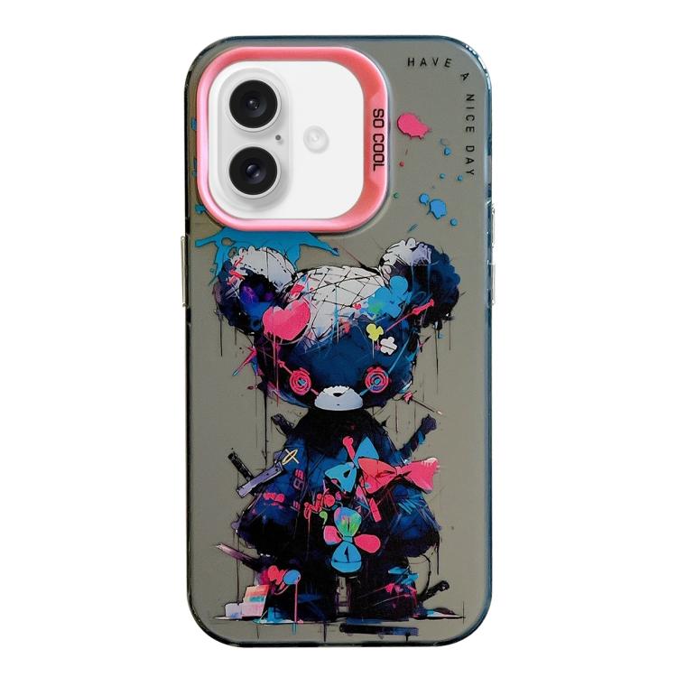 Animal artwork iPhone 17 case pattern X