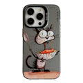 Animal Pattern Oil Painting Series PC + TPU Phone Case, For iPhone 17 Pro Max