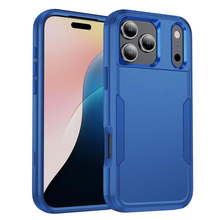 Commuter shockproof iPhone case in royal blue for iPhone 17 Pro Max