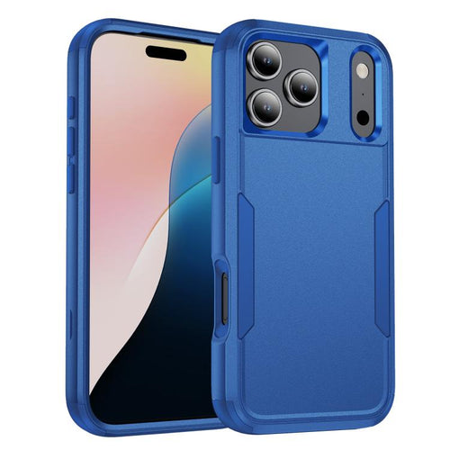 Commuter shockproof iPhone case in royal blue for iPhone 17 Pro Max