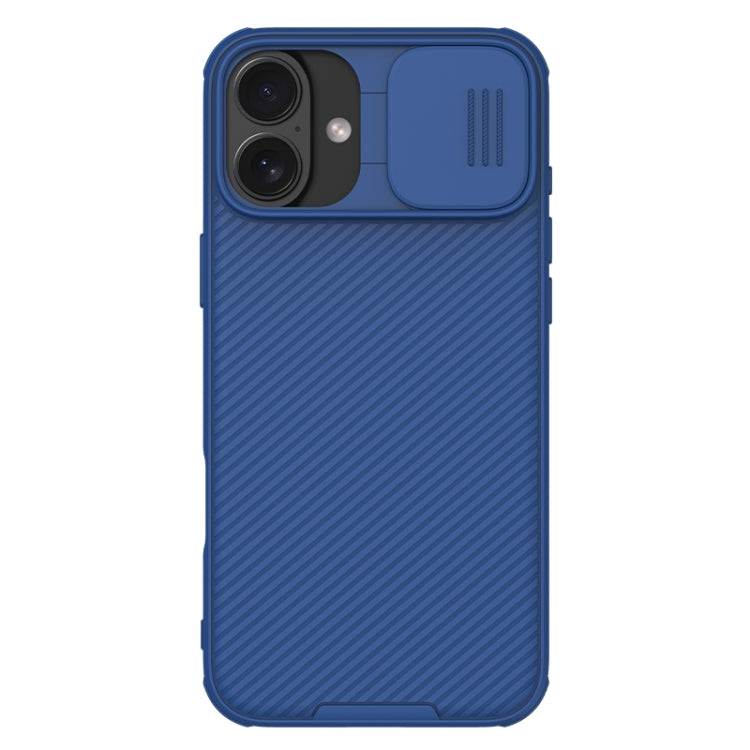 NILLKIN CamShield Pro iPhone case in blue for iPhone 16