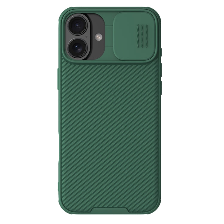 NILLKIN CamShield Pro iPhone case in green for iPhone 16