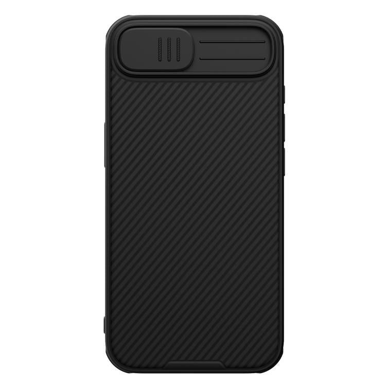 NILLKIN CamShield Pro iPhone case in black for iPhone 17e or 16e