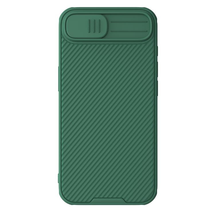 NILLKIN CamShield Pro iPhone case in green for iPhone 17e or 16e