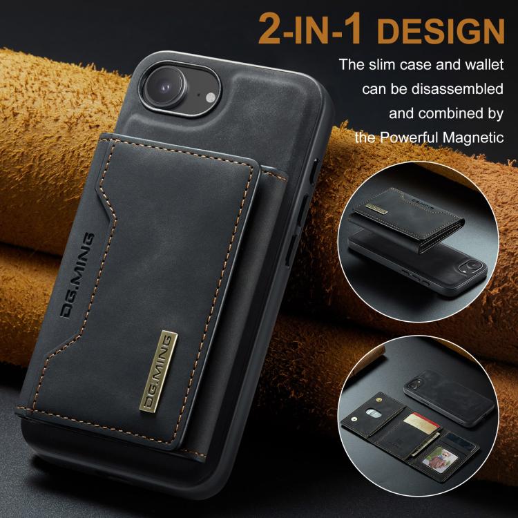 DG.MING M2 3-fold wallet iPhone case detail image