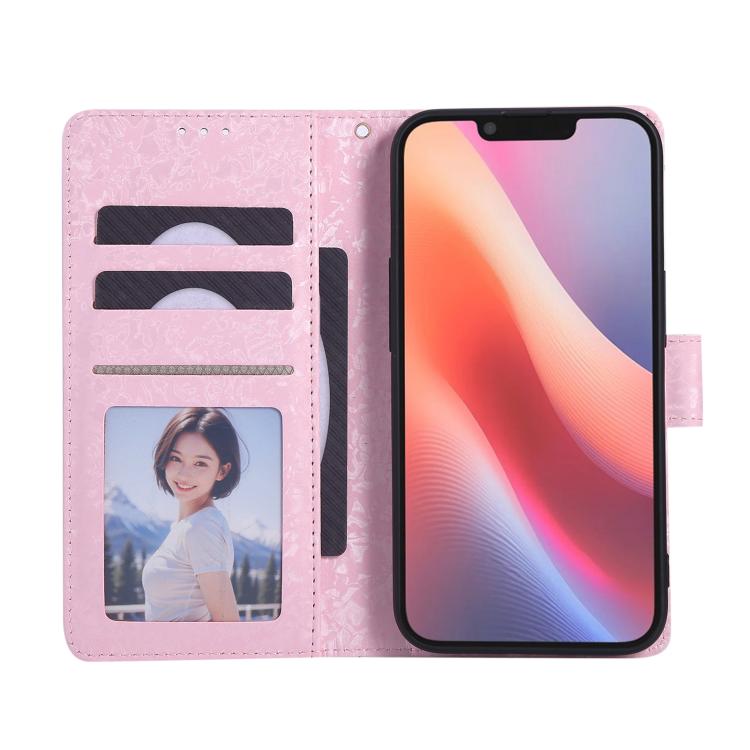 Bronzing painting leather iPhone case with card slot detail