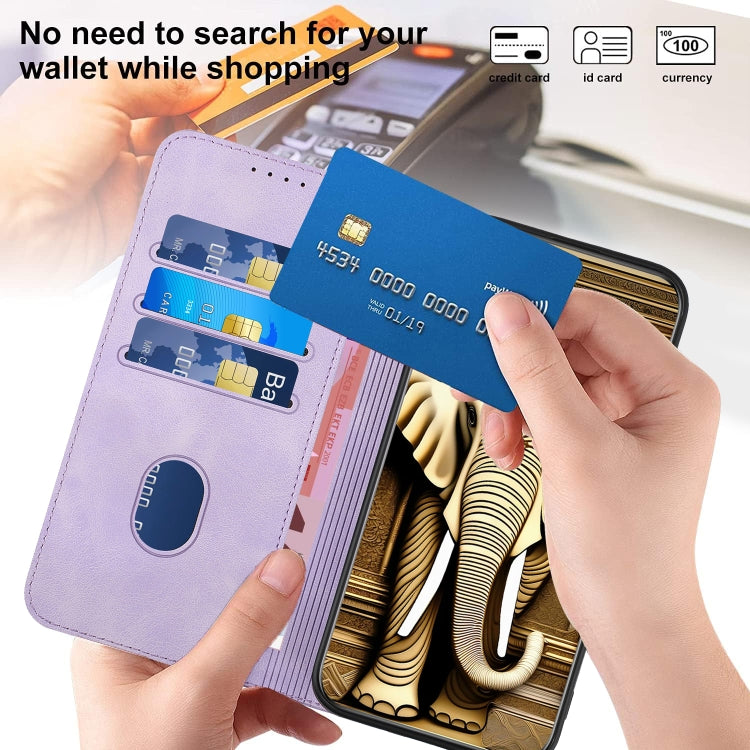YX0060 leather iPhone case with stand design detail
