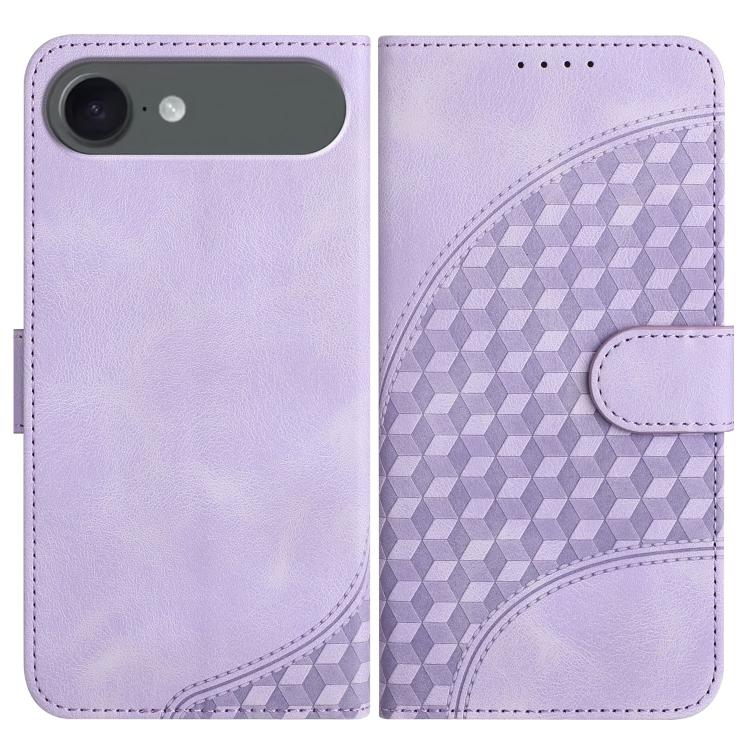 YX0060 elephant embossed iPhone case in light purple for iPhone Air
