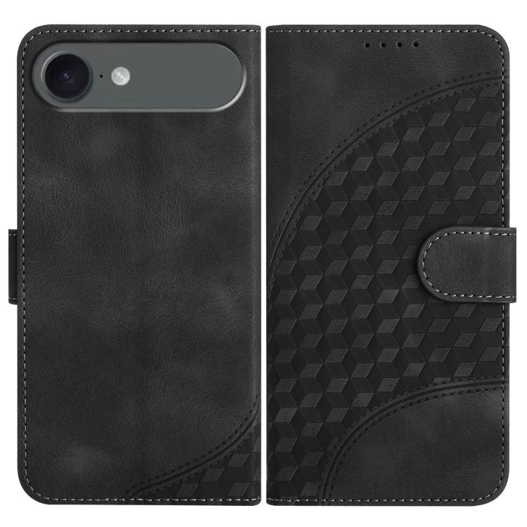 YX0060 elephant embossed iPhone case in black for iPhone Air