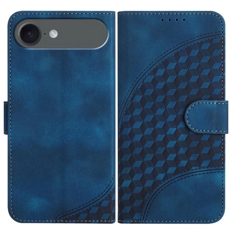 YX0060 elephant embossed iPhone case in royal blue for iPhone Air