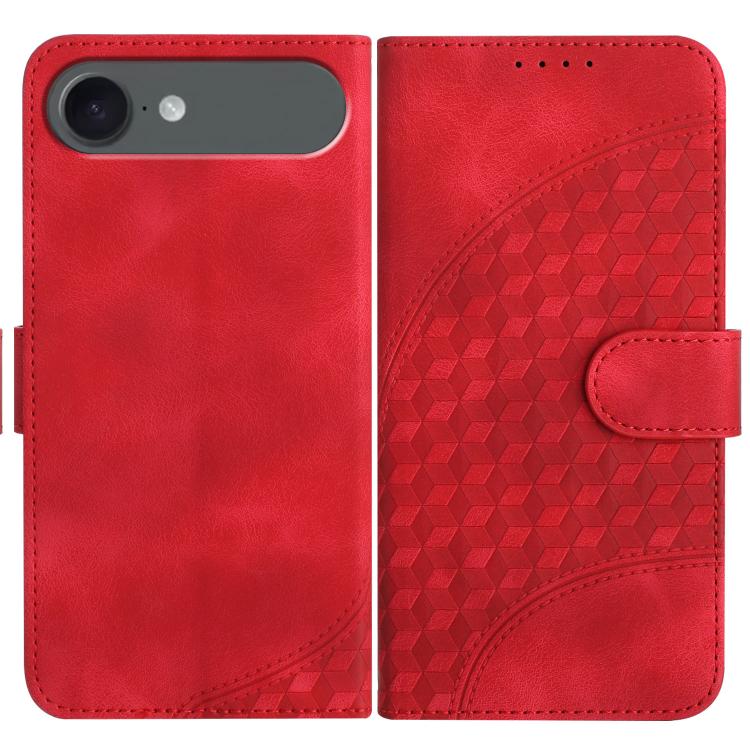 YX0060 elephant embossed iPhone case in red for iPhone Air