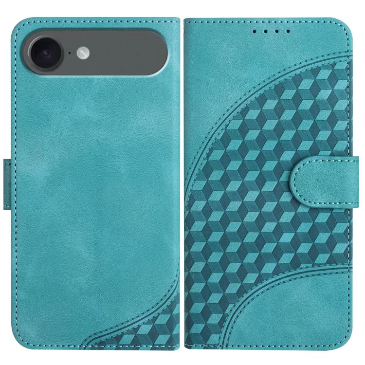 YX0060 elephant embossed iPhone case in light blue for iPhone Air