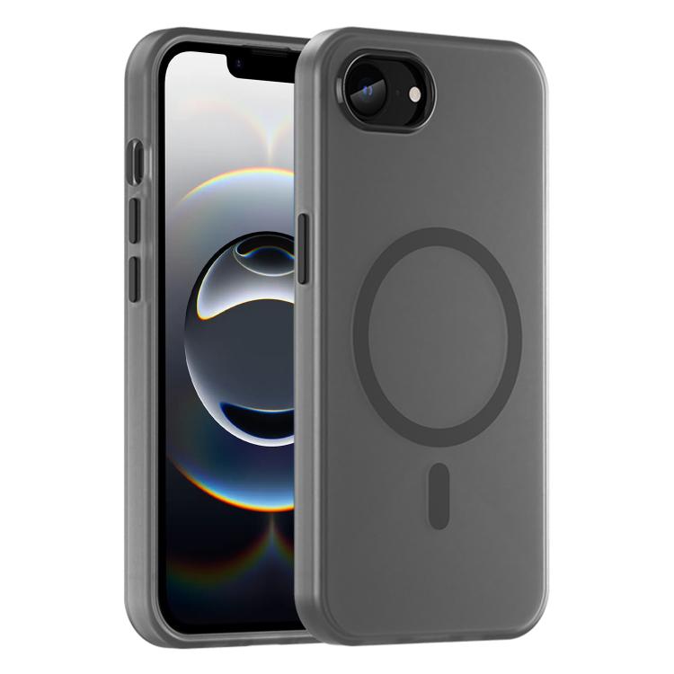 Black MagSafe frosted iPhone 17e 16e case