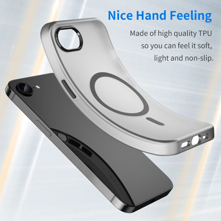 MagSafe frosted iPhone case lens frame