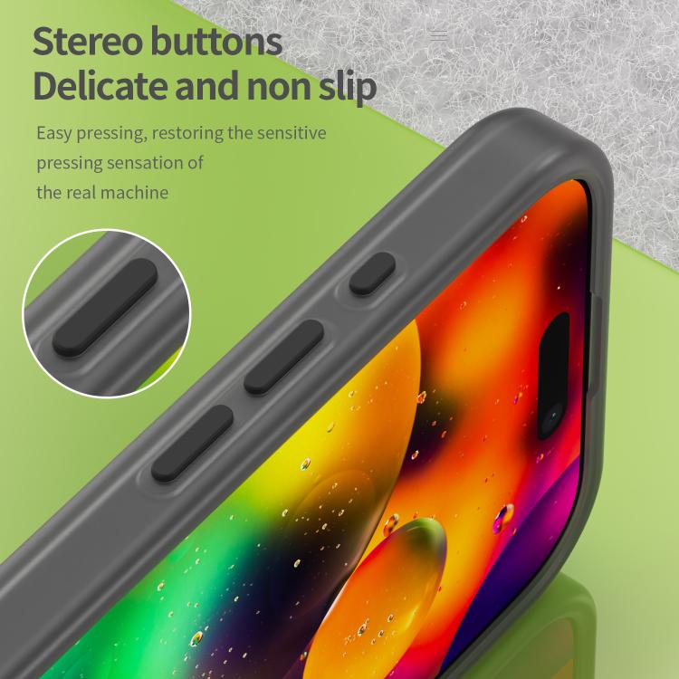 MagSafe frosted iPhone case high-density mesh detail