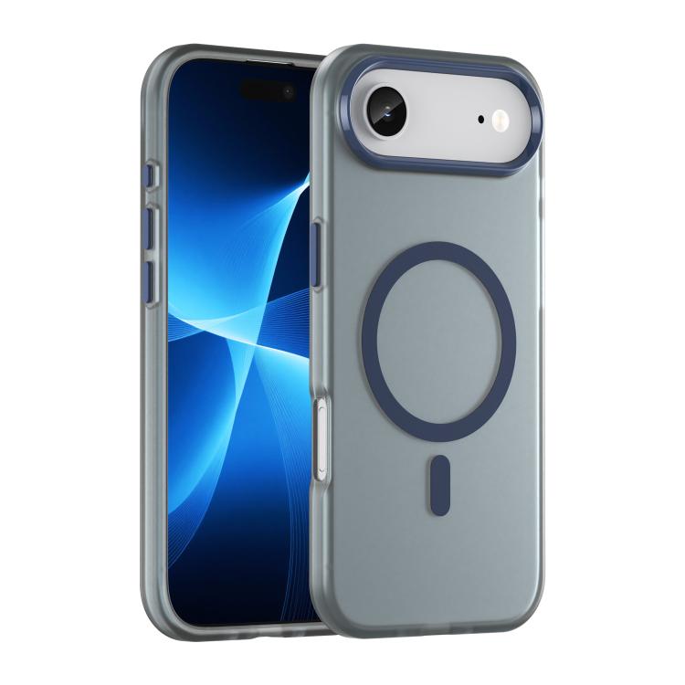 MagSafe frosted translucent iPhone case in dark blue for iPhone Air