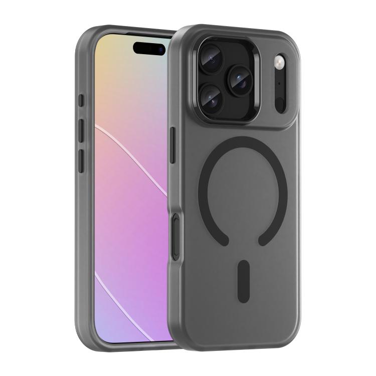 Black MagSafe frosted iPhone 17 Pro case