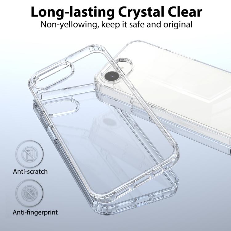 Clear iPhone case cut-out detail