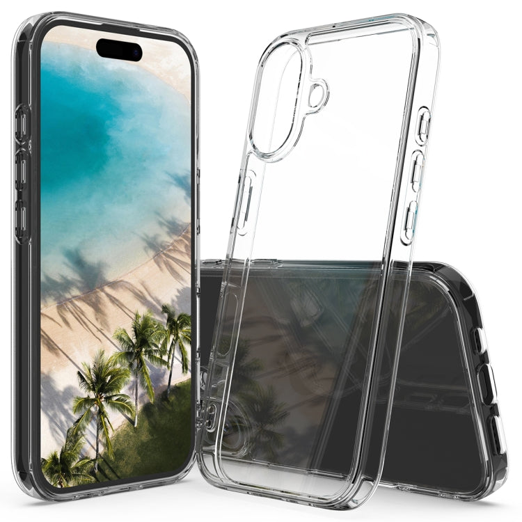 Clear acrylic TPU iPhone 16 Plus case