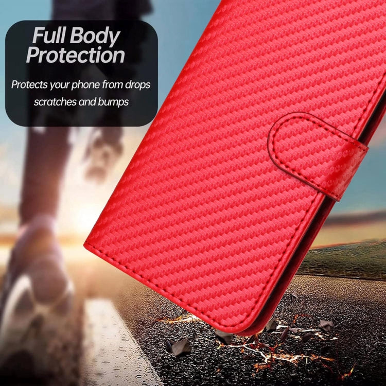 YX0070 carbon fibre leather iPhone case product detail image