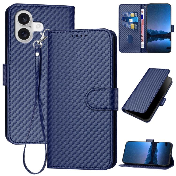 Royal blue YX0070 iPhone 17 case