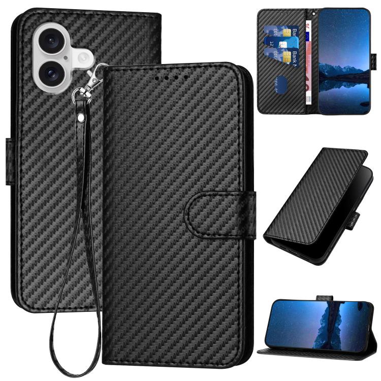 Black YX0070 iPhone 17 case