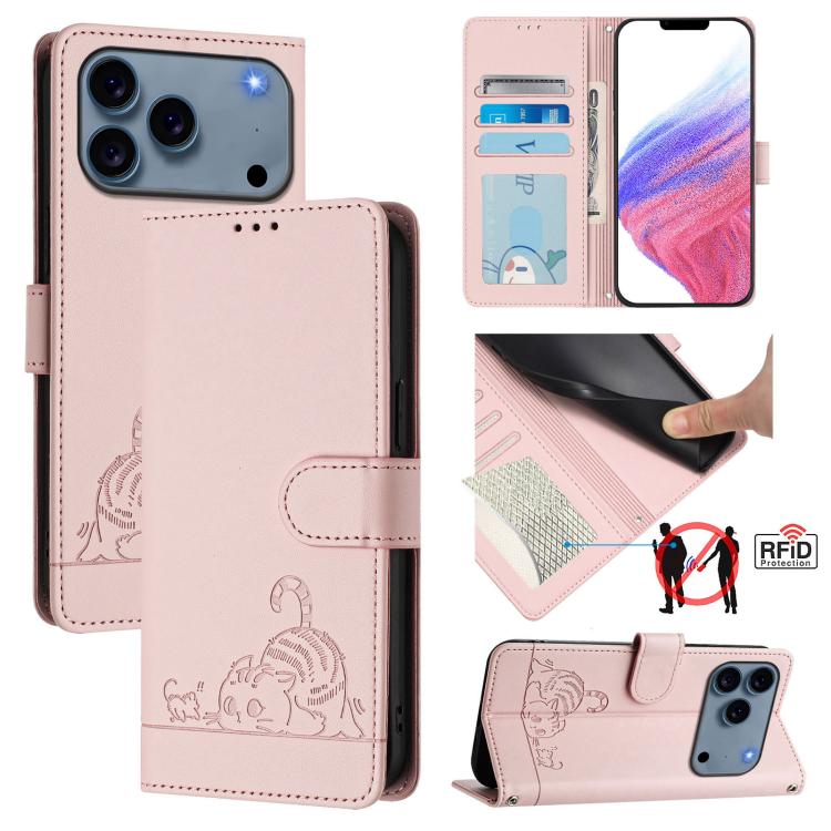 Pink Cat Rat iPhone 17 Pro Max case