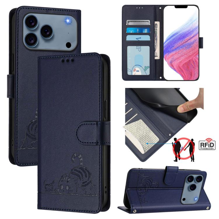 Blue Cat Rat iPhone 17 Pro Max case