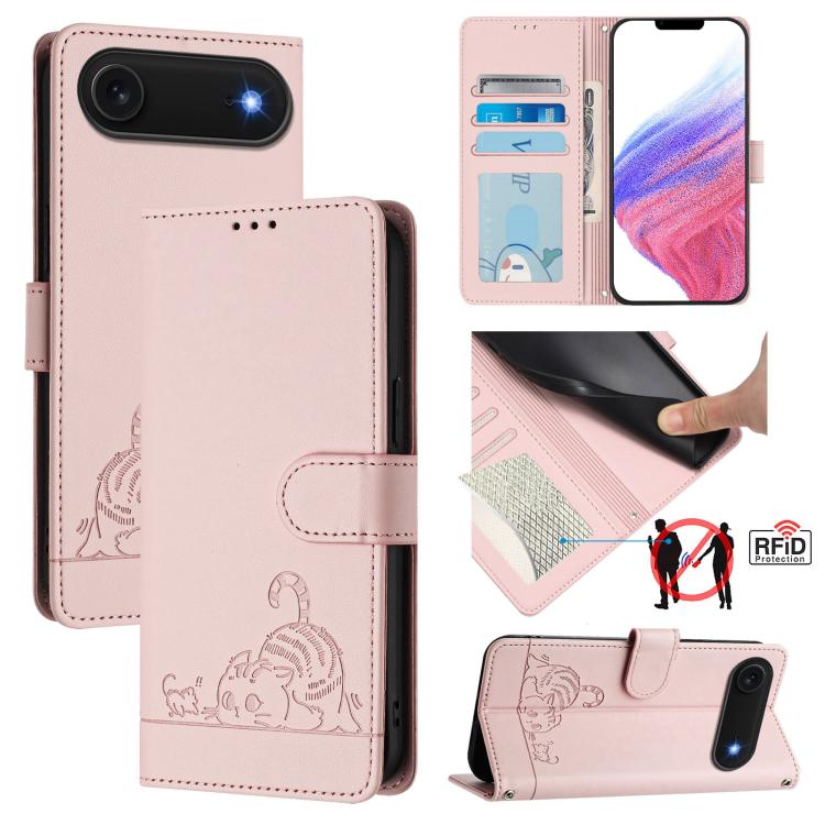 Pink Cat Rat iPhone Air case