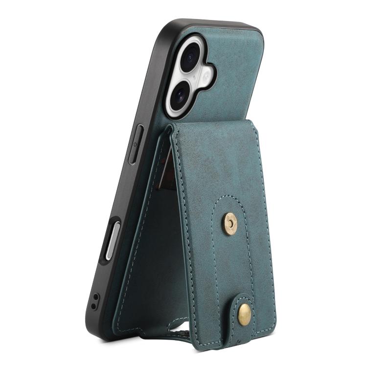Denior D14 NK blue leather iPhone case