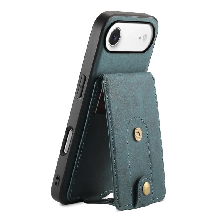 Denior D14 NK blue leather iPhone case