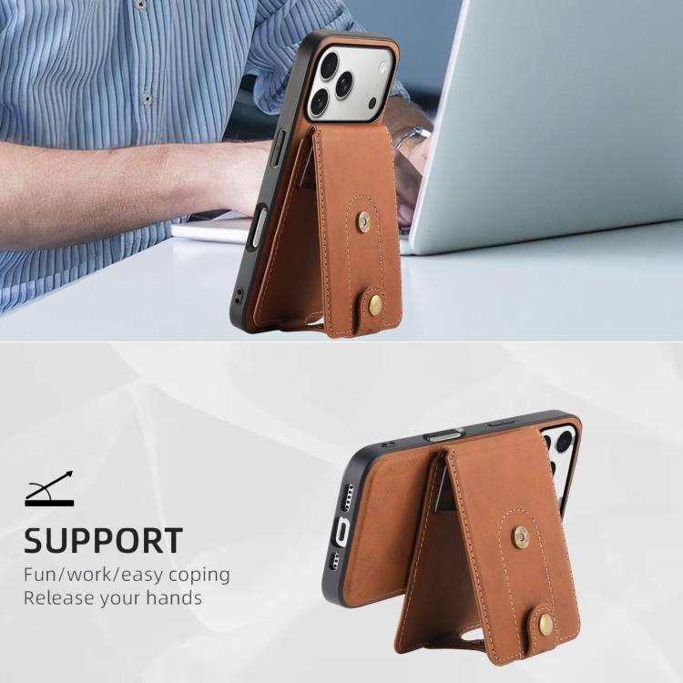 Denior D14 NK PU leather TPU phone case detail showing precise cut-outs
