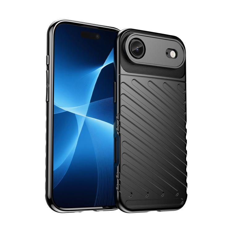 Black Thunderbolt iPhone Air case