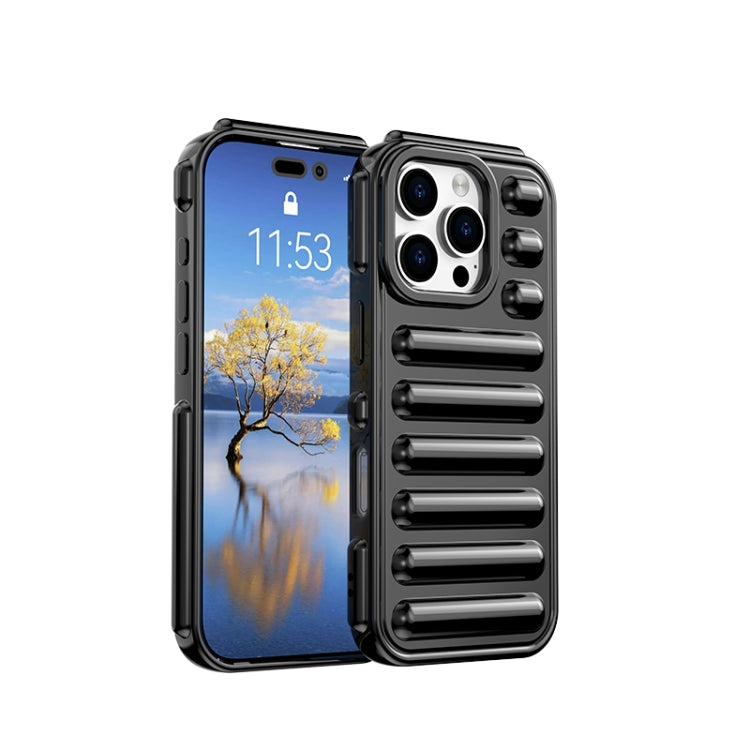 Capsule Series candy colour TPU iPhone 16 Pro case in black