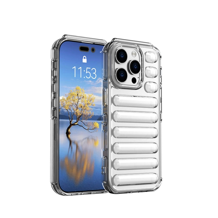 Capsule Series candy colour TPU iPhone 16 Pro case in transparent